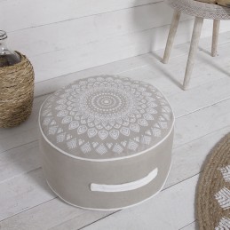 Poufs Today KARMA Blanc